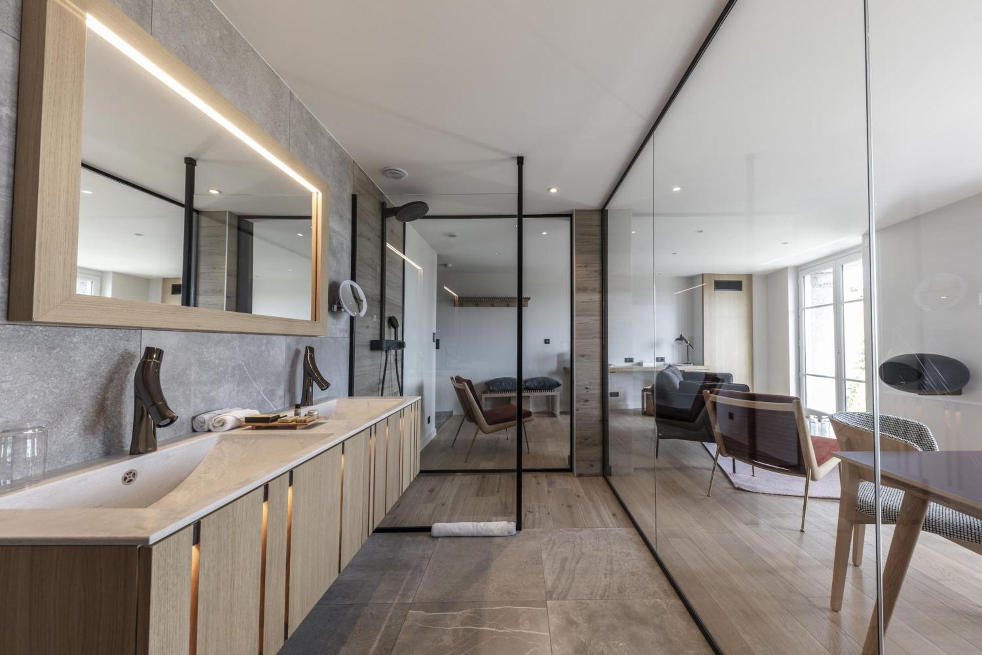 Hotel & Restaurant Origines Par Adrien Descouls - Teritoria Le Broc  Eksteriør bilde