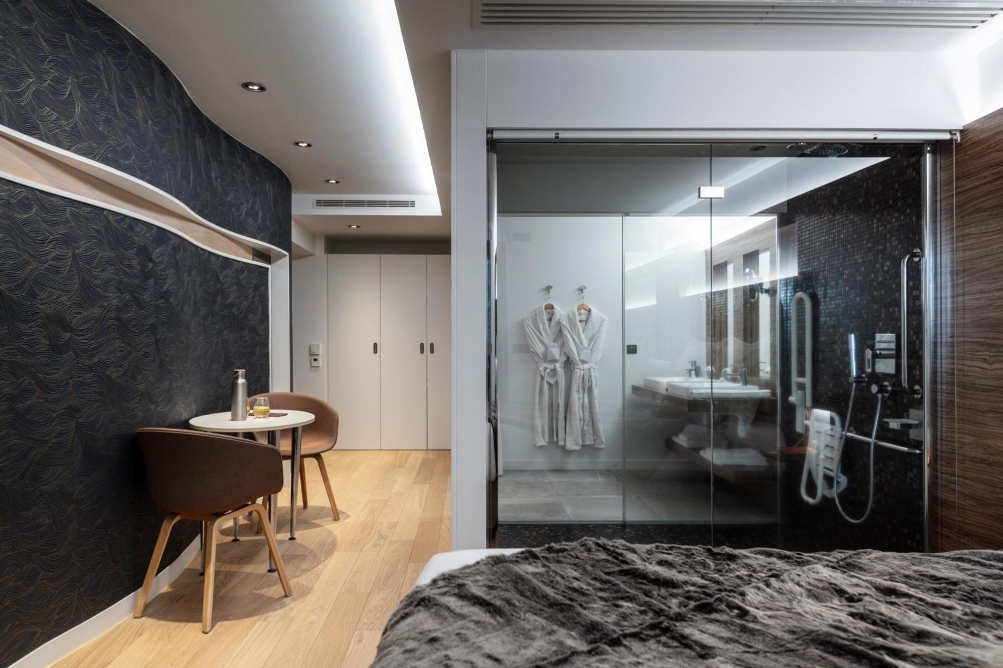 Hotel & Restaurant Origines Par Adrien Descouls - Teritoria Le Broc  Rom bilde